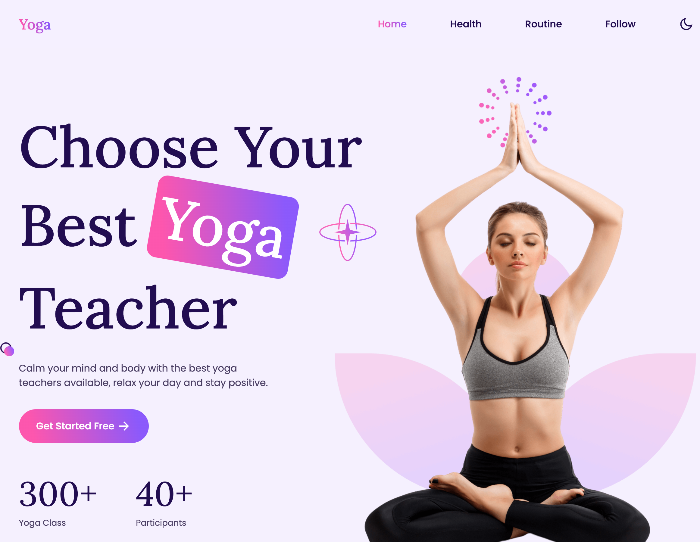 Yoga Website Project